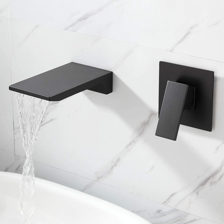 Wall Mount Bathroom Faucet Waterfall Everything Bathroom